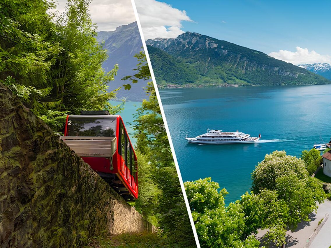 Interlaken السويسرية… سيمفونية الطبيعة بين البحيرات والجبال