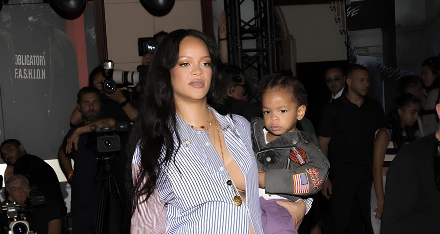 اليوم الرابع… يوم في حياة Rihanna خلال أسبوع الموضة في Paris: من منصّات Dior إلى دفء
