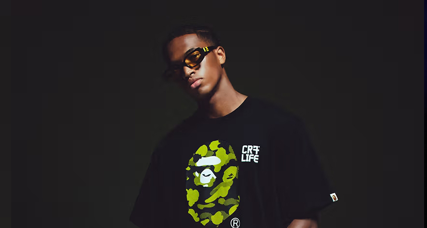 كريستيانو رونالدو وBAPE يقدمان مجموعة أزياء مستوحاة من كرة القدم وأسلوب الشارع