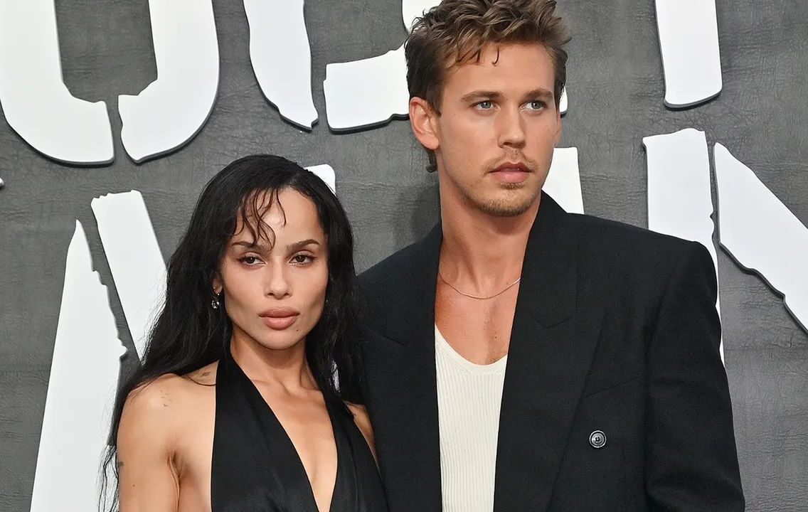 إطلالات متناسقة لافتة لـ Zoë Kravitz و Austin Butler في العرض الأول بلندن