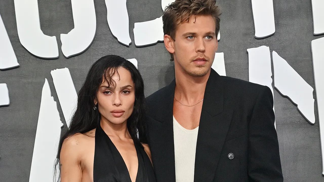 إطلالات متناسقة لافتة لـ Zoë Kravitz و Austin Butler في العرض الأول بلندن