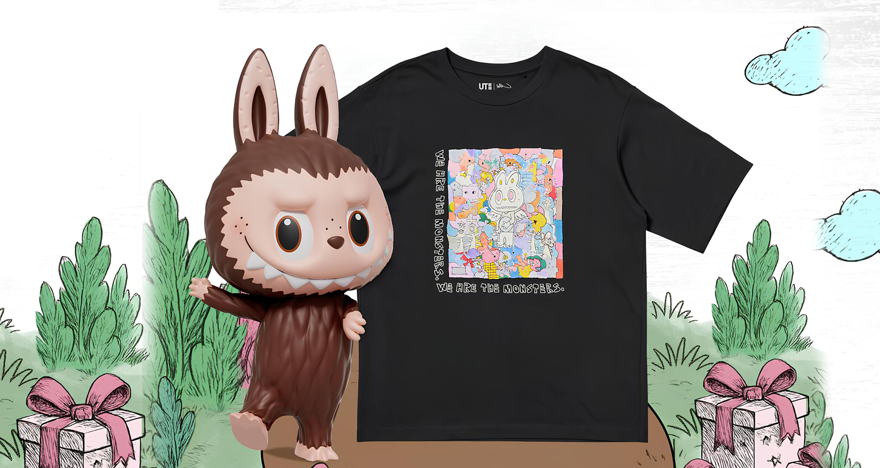 Labubu ينضم إلى مجموعة UNIQLO الجديدة