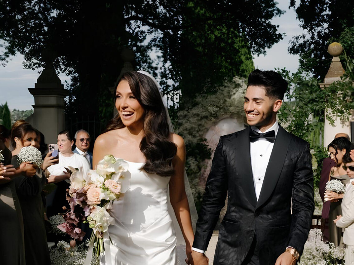 Mena Massoud وزفافه على Emily Shah: إطلالات متعددة خلال ثلاثة أيام من الاحتفالات