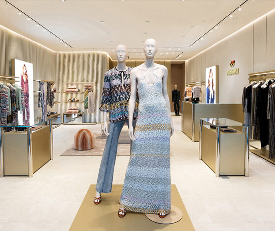 ميسوني تفتتح أول متجر لها في السعودية داخل مركز المملكة بالرياض