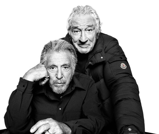 Moncler وأول تعاون بين Al Pacino و Robert De Niro في عالم الموضة