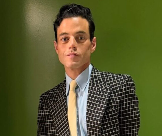 رامي مالك يتألق بإطلالة أنيقة في العرض الأول لفيلم Nuremberg