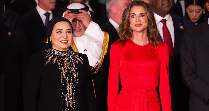 أناقة ملكية في افتتاح المتحف المصري الكبير