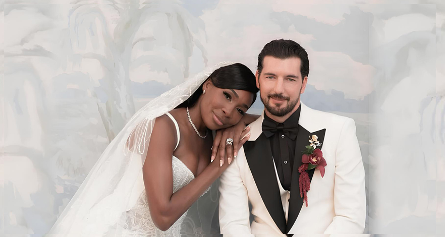 Venus Williams تتألق في زفافها الرسمي بفستان من جورج حبيقة