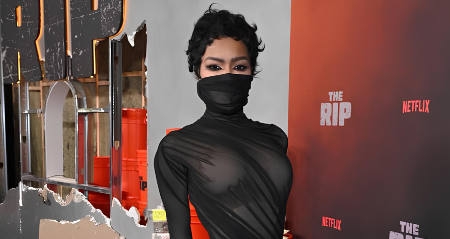 إطلالة أيقونية: Teyana Taylor ترتدي Mohammed Ashi في عرض The Rip