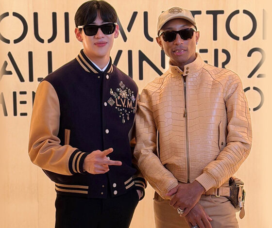 النجوم يتألقون في الصف الأمامي لعرض Louis Vuitton FW26