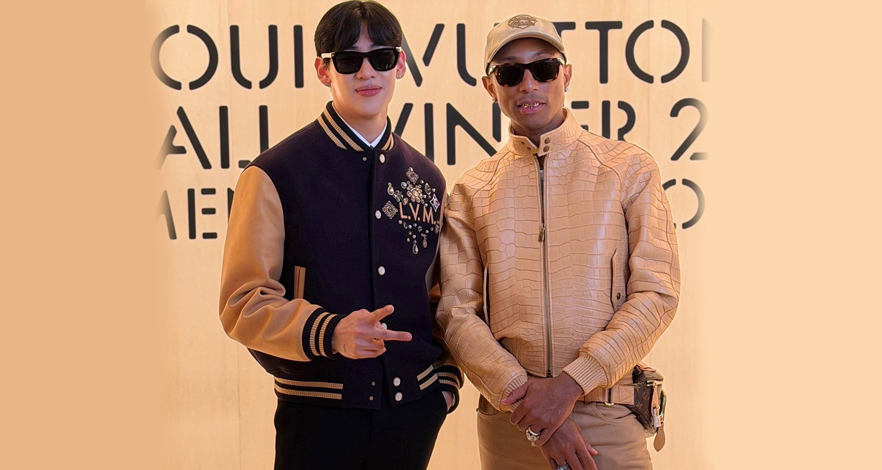 النجوم يتألقون في الصف الأمامي لعرض Louis Vuitton FW26