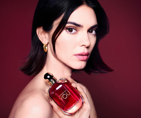 Kendall Jenner الوجه العالمي الجديد لعطور Emporio Armani