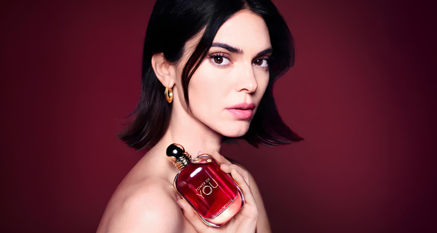 Kendall Jenner الوجه العالمي الجديد لعطور Emporio Armani