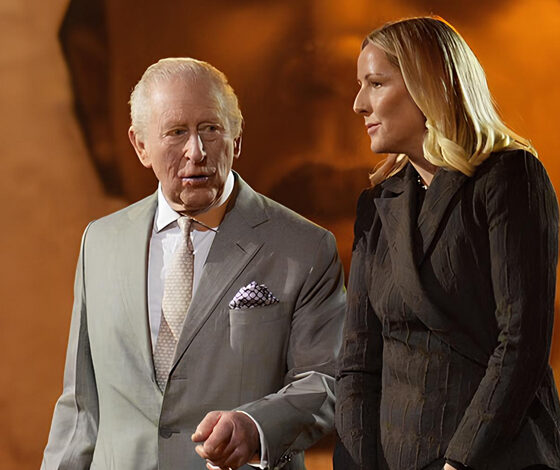 Charles III at LFW لحظة تاريخية