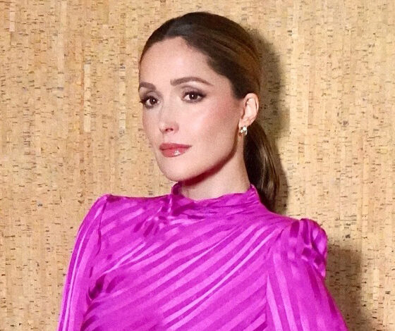 إطلالة مرِحة لـ Rose Byrne بتصميم Valentino