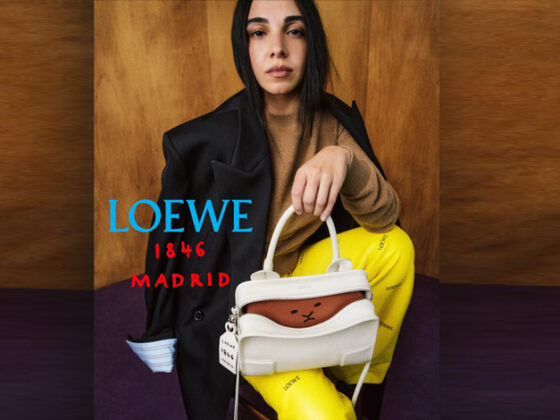 سلمى أبو ضيف تمثل الحضور العربي في حملة LOEWE العالمية
