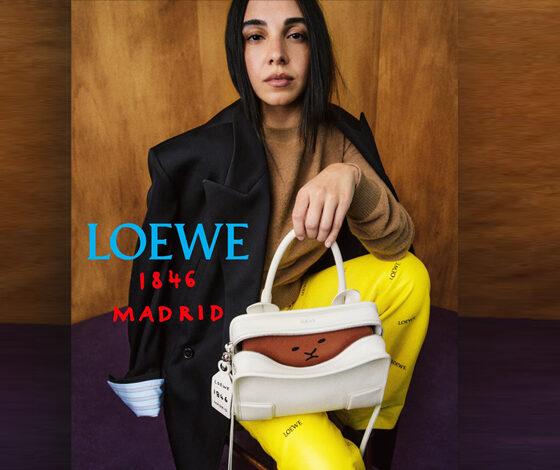 سلمى أبو ضيف تمثل الحضور العربي في حملة LOEWE العالمية