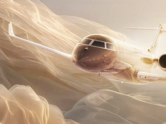 ELIE SAAB و Bombardier تكشفان عن مقصورة مستوحاة من عالم الهوت كوتور