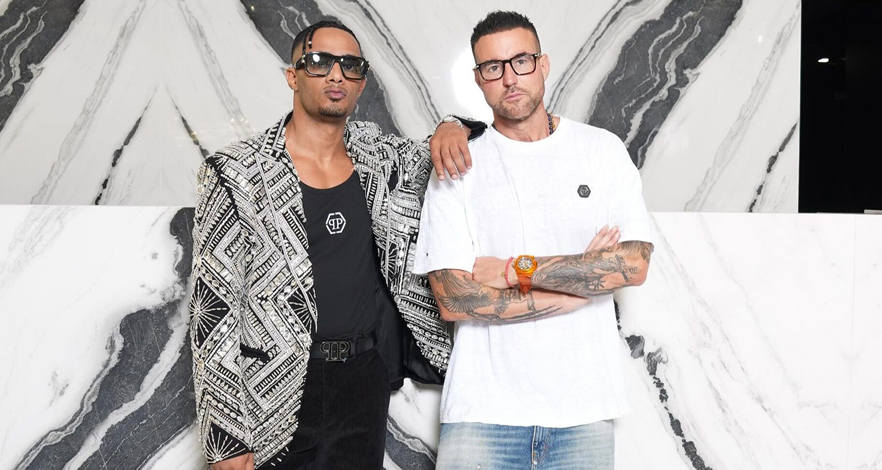 Philipp Plein يختتم عرضه بحضور محمد رمضان خلال أسبوع ميلانو للموضة