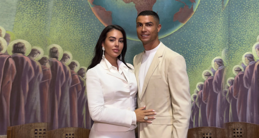 Georgina & Cristiano إطلالات الزفاف بالتفاصيل