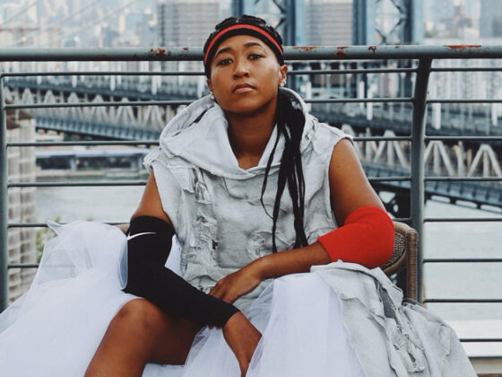 Styles by law roach Naomi Osaka تكرم ألين افرسون بإطلالة مميزة
