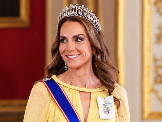 KATE MIDDLETON  تختار إيلي صعب لاستقبال سلطان عُمان