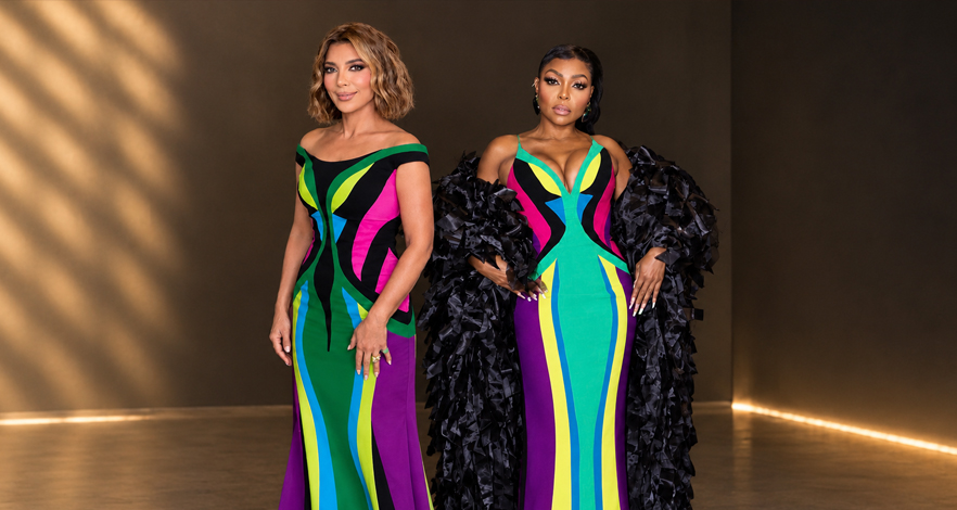 أصالة & Taraji P. Henson فستان واحد بتوقيع نيكولا جبران